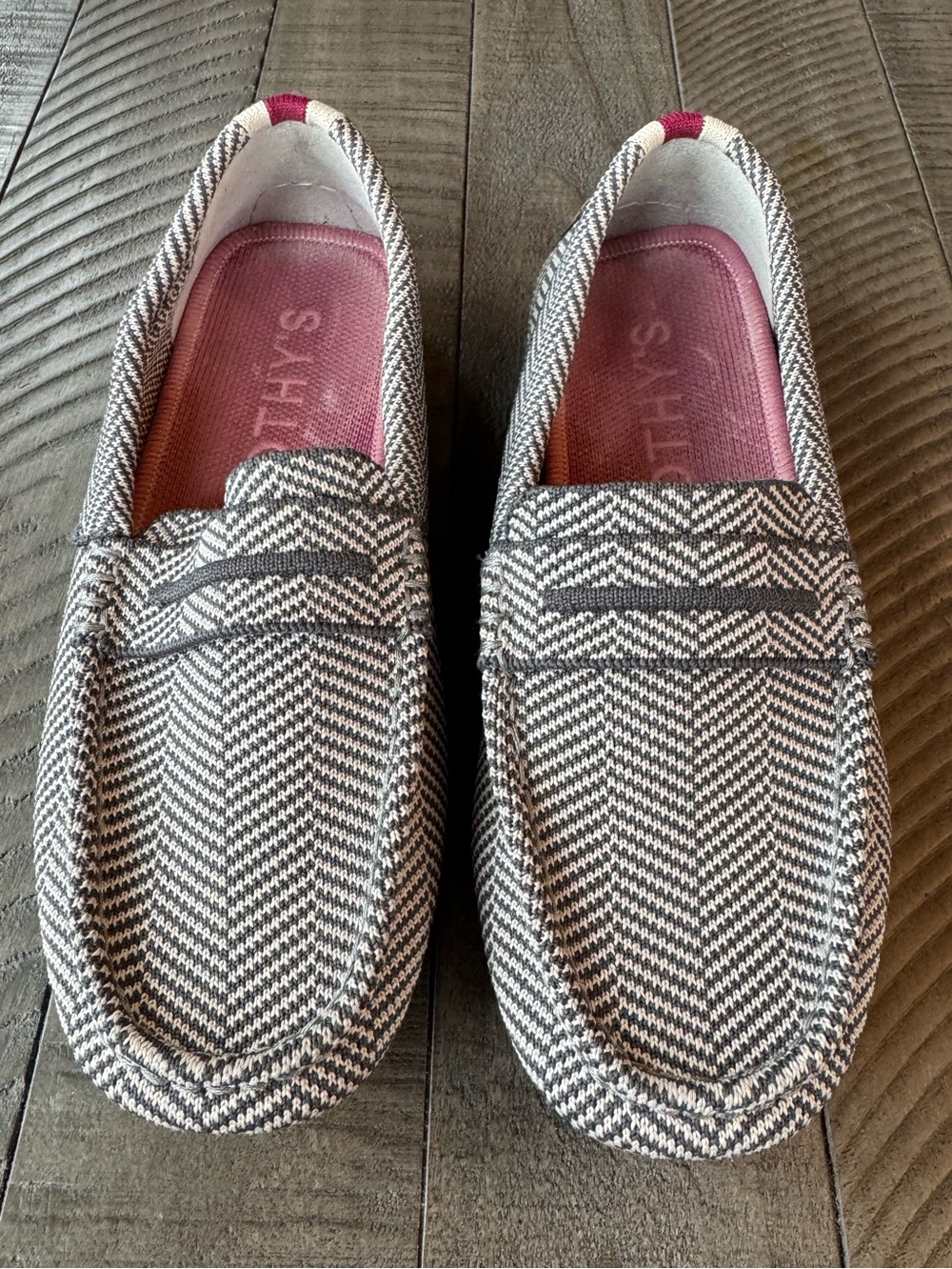 Rothy's The Driver Herringbone Iron Slip-On Loafers Women’s Size 6 - Picture 6 of 15